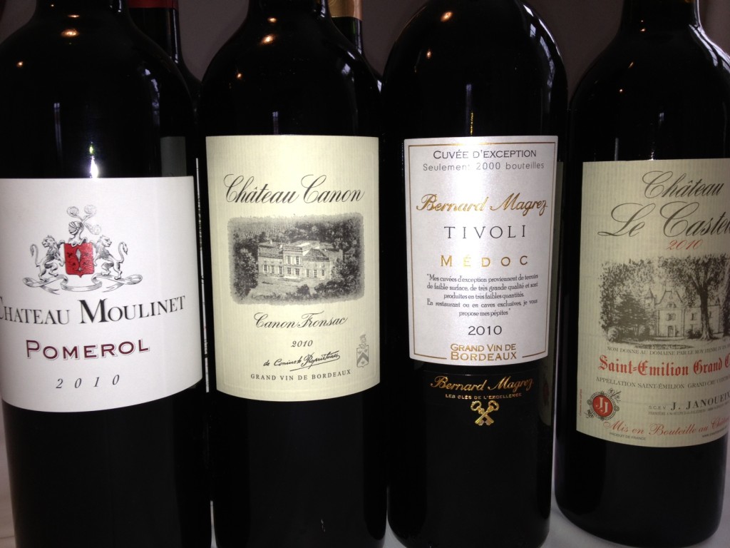 bordeaux vintest